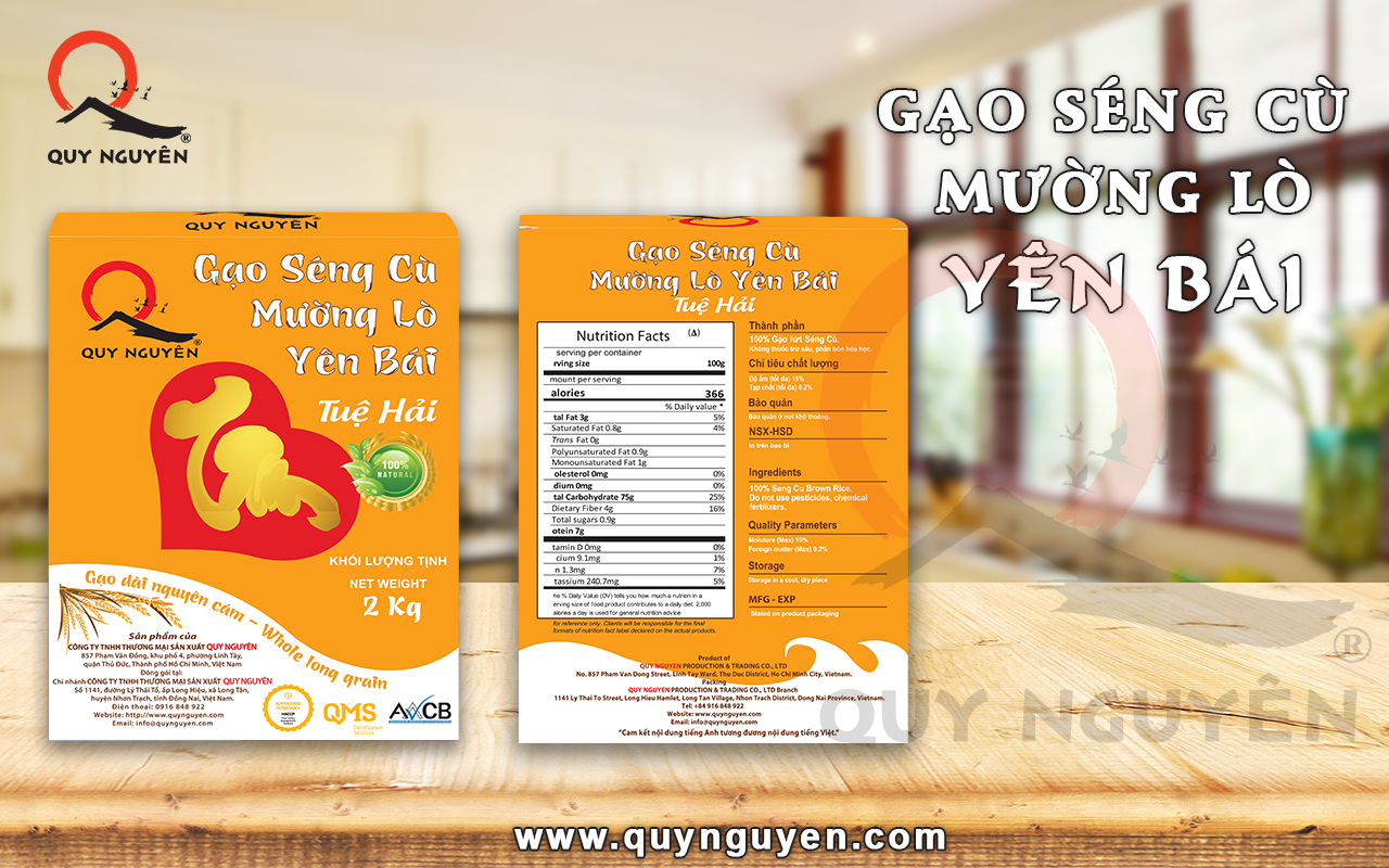 Gạo lứt trắng Séng Cù Mường Lò Yên Bái QN - 2kg Gạo lứt trắng Séng Cù Mường Lò Yên Bái QN - 2kg